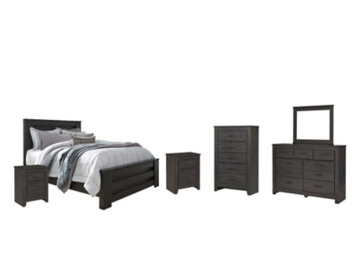 Paquete de dormitorio de 8 piezas