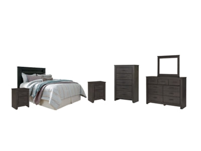 Paquete de dormitorio de 6 piezas