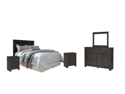 Paquete de dormitorio de 5 piezas