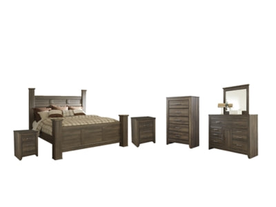 Paquete de dormitorio de 8 piezas