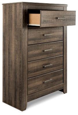 Cama con dosel tamaño queen Juararo, cómoda, espejo, cómoda y mesita de noche