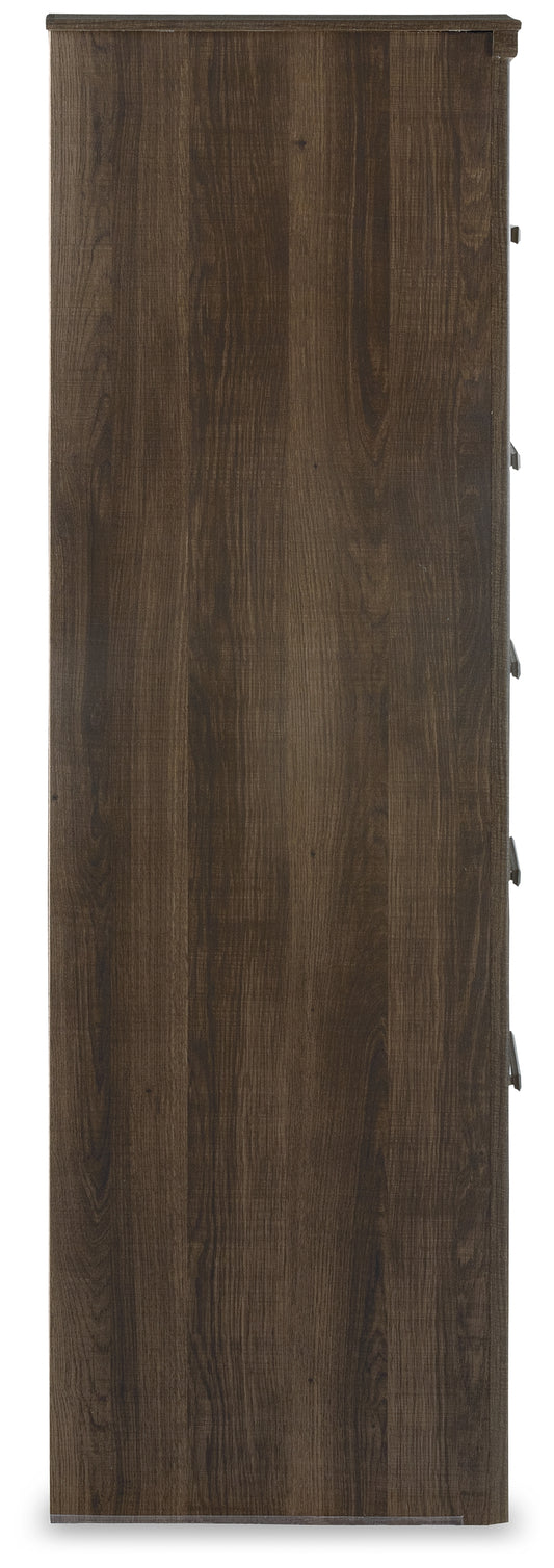 Cama con dosel California King de Juararo, cómoda, espejo, cómoda y dos mesitas de noche