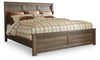 Cama King con paneles Juararo