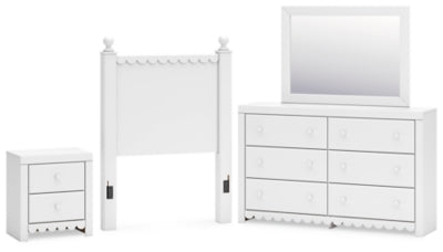 Paquete de dormitorio de 4 piezas