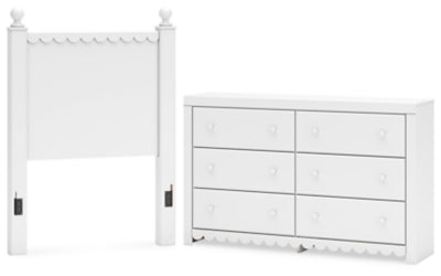 Paquete de dormitorio de 2 piezas