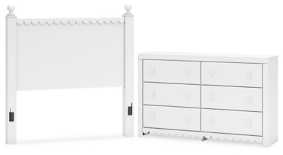 Paquete de dormitorio de 2 piezas