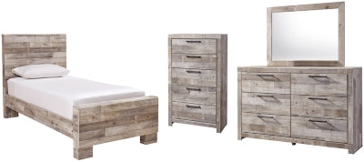 Paquete de dormitorio de 6 piezas