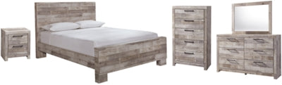 Paquete de dormitorio de 7 piezas