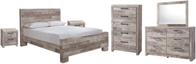 Paquete de dormitorio de 8 piezas