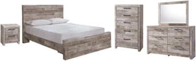 Paquete de dormitorio de 7 piezas