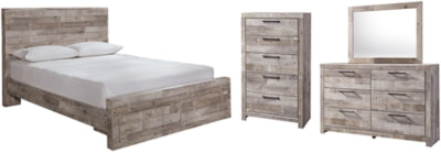 Paquete de dormitorio de 6 piezas
