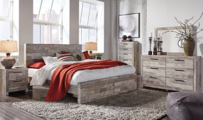 Paquete de dormitorio de 8 piezas