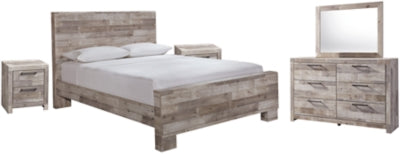Paquete de dormitorio de 7 piezas