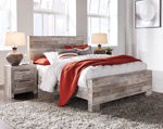 Cama Queen con paneles Effie