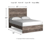 Cama Ralinksi con paneles completos