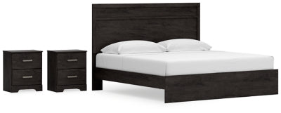 Paquete de dormitorio de 6 piezas