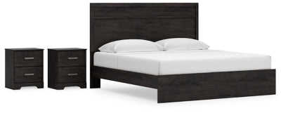 Paquete de dormitorio de 5 piezas
