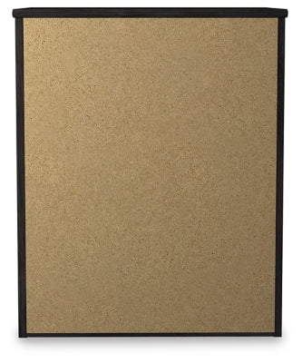 Belachime King Panel Bed and Nightstand