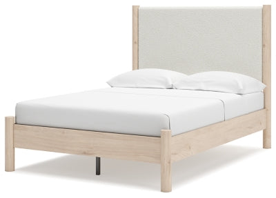 Cama Cadmori con paneles tapizados completos