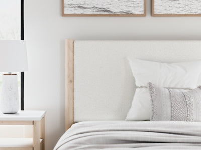 Cama Cadmori con paneles tapizados completos