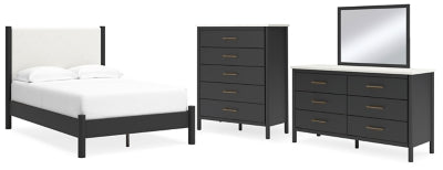 Paquete de dormitorio de 6 piezas