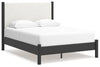 Cama Cadmori Queen con paneles tapizados