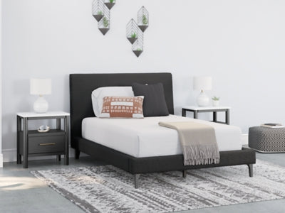 Cama Cadmori tapizada completa con láminas enrollables