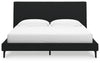 Cadmori King Upholstered Bed with Roll Slats