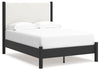 Cama Cadmori con paneles tapizados completos