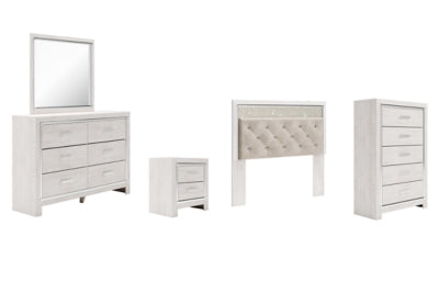Paquete de dormitorio de 5 piezas