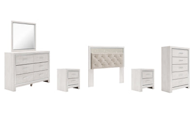 Paquete de dormitorio de 6 piezas