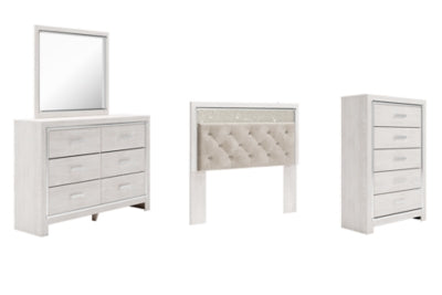 Paquete de dormitorio de 4 piezas