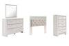 Paquete de dormitorio de 4 piezas