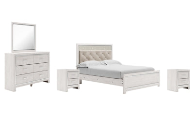 Paquete de dormitorio de 7 piezas