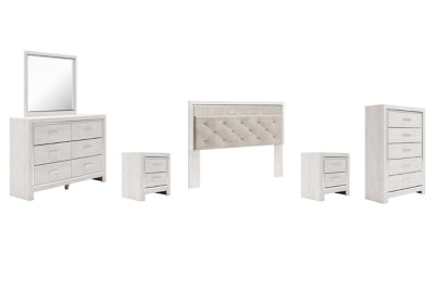 Paquete de dormitorio de 6 piezas
