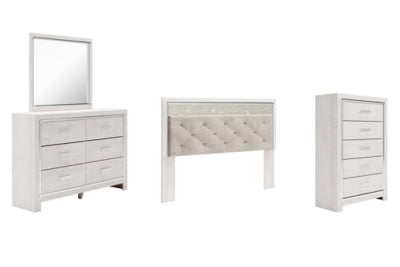Paquete de dormitorio de 4 piezas