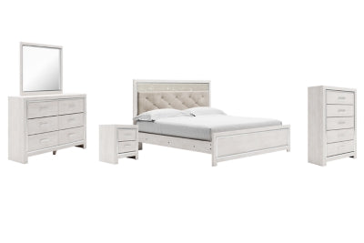 Paquete de dormitorio de 7 piezas