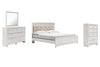 Paquete de dormitorio de 6 piezas