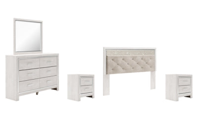 Paquete de dormitorio de 5 piezas