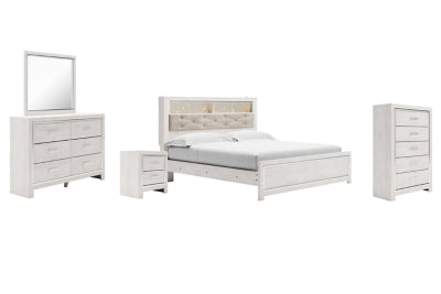Paquete de dormitorio de 7 piezas