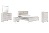 Paquete de dormitorio de 7 piezas