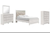 Paquete de dormitorio de 6 piezas