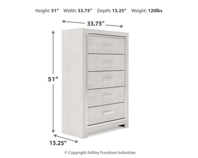 Altyra Queen Upholstered Panel Bed, Dresser, Mirror, Chest and Nightstand