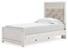 Cama individual con paneles Altyra