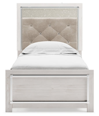 Altyra Twin Panel Bed, Chest and Nightstand