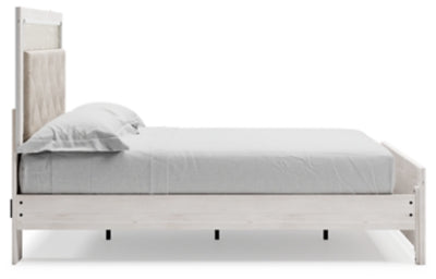 Altyra Queen Upholstered Panel Bed, Dresser, Mirror, Chest and Nightstand