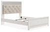 Cama Queen con paneles Altyra
