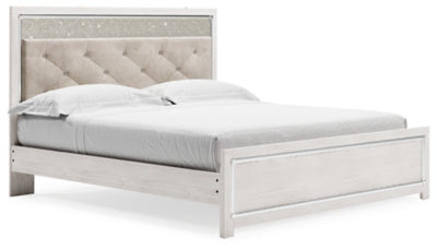 Cama King con paneles Altyra