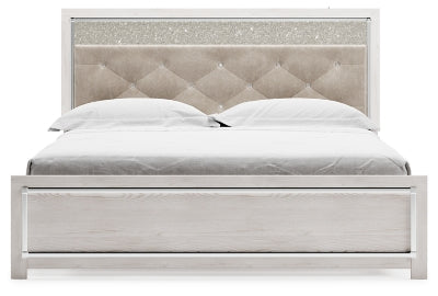 Cama King con paneles Altyra