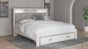 Cama King Altyra con almacenamiento tapizada